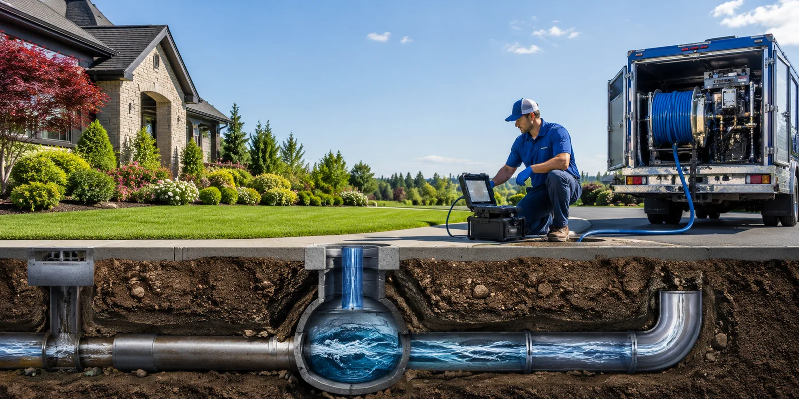Drainage restoration information for Mahaffey, PA